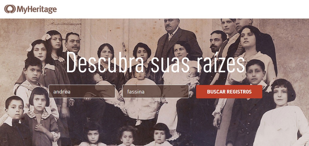 Foto: reprodução MyHeritage