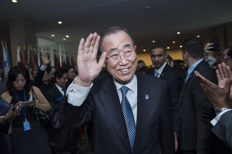 Ban Ki-moon -despedida - Foto: divulgação / ONU