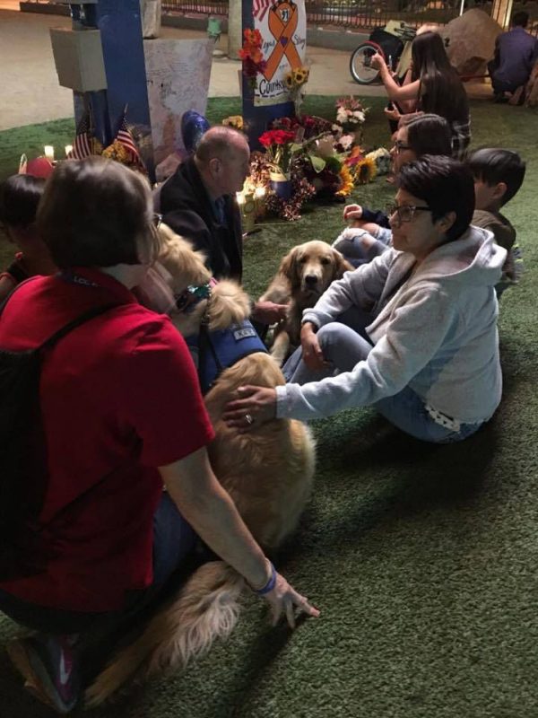 Fotos: LCC K-9 COMFORT DOGS / Facebook
