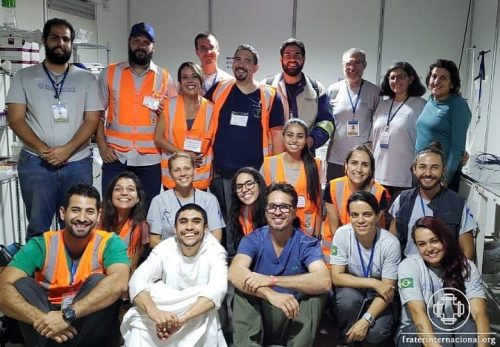 Missionários da Fraternidade em Brumadinho - Foto: reprodução / Facebook