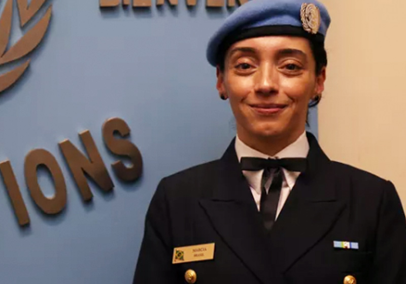 Capitã Márcia Andrade - Foto: UNIC Rio / Pedro Andrade