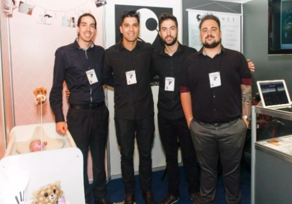 Artur Guiguer, Luiz Henrique Ferreira, Carlos Peres e Mateus Cherem Foto: Divulgação Instituto Mauá de Tecnologia