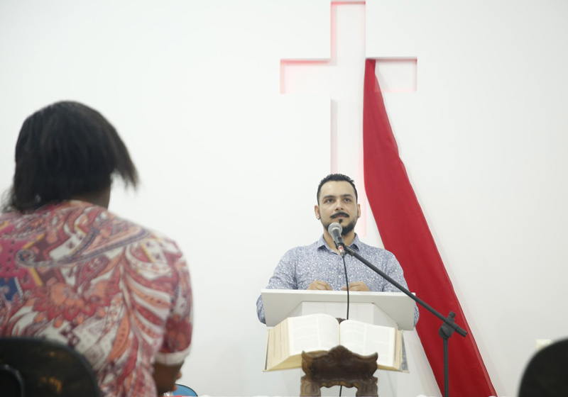 Pastor Luiz Gustavo - Foto: Marcos Serra Lima/G1