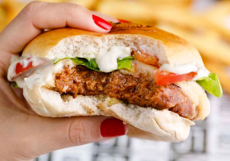 Sanduiche com Futuro Burguer - Foto: divulgação / Lanchonete da Cidade