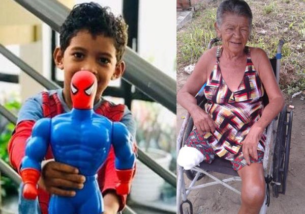 O boneco e a cadeira de rodas - Fotos: Éricka Pereira/ Arquivo pessoal