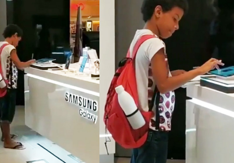 Guilheme na loja de Recife - Fotos: @Luiz0585