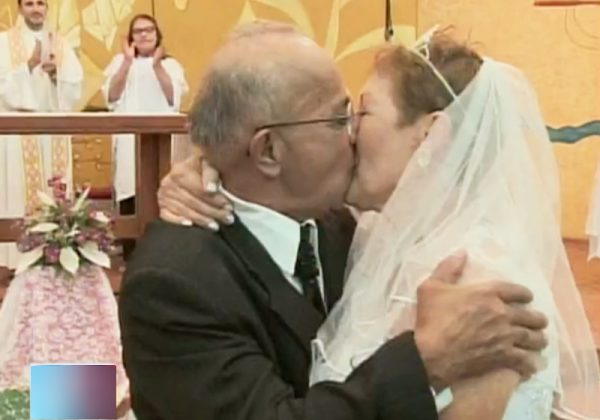 Cipriano e Lurdes - Foto: reprodução / NSC TV