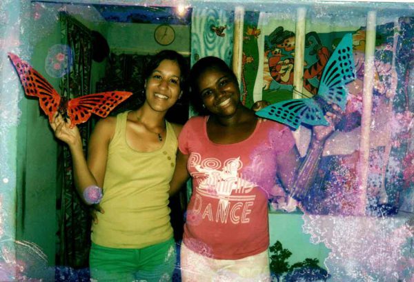 As amigas em 1999 - Foto: arquivo pessoal