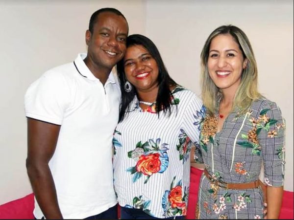 Fabiano, Evanilma e Manuela - Foto: arquivo pessoal