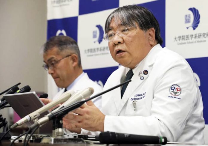 japao-transplante-coracao-close Prof. Yoshiki Sawa no anúncio - Foto: KYODO