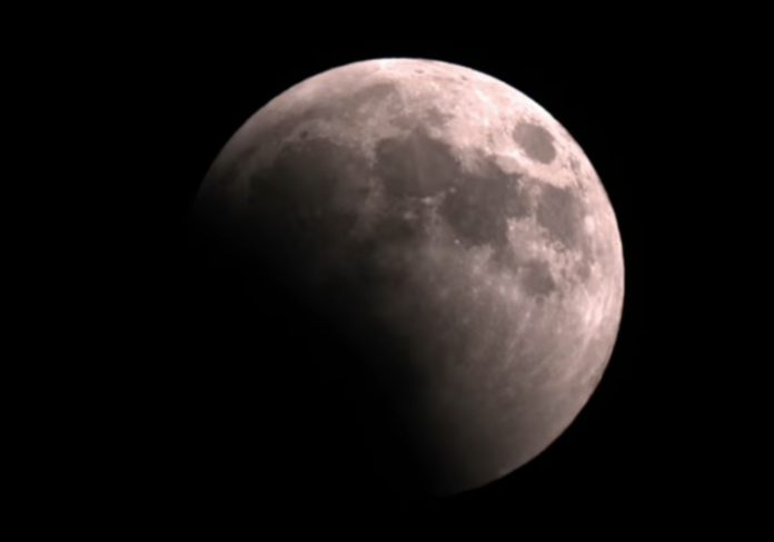 Eclipse-hoje-close Eclipse - Foto: reprodução / Timeanddate