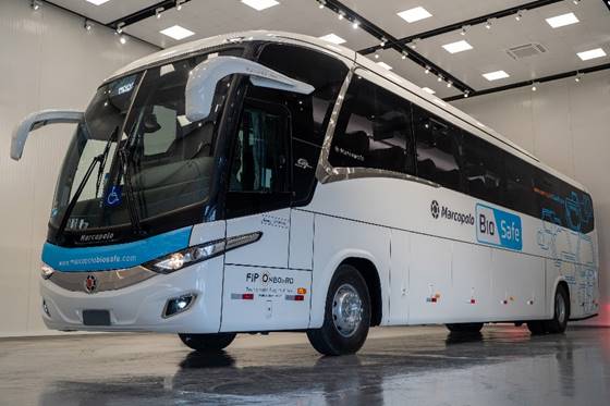 Ônibus com inovações - Foto: Gelson Mello da Costa / Divulgação