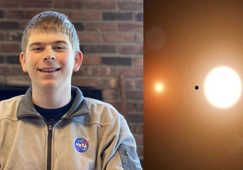 Estagiário da NASA descobre planeta com dois sóis