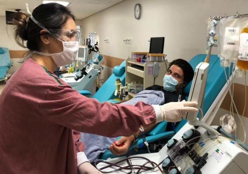 Brasileiros concluem eficácia de tratamento com plasma contra Covid