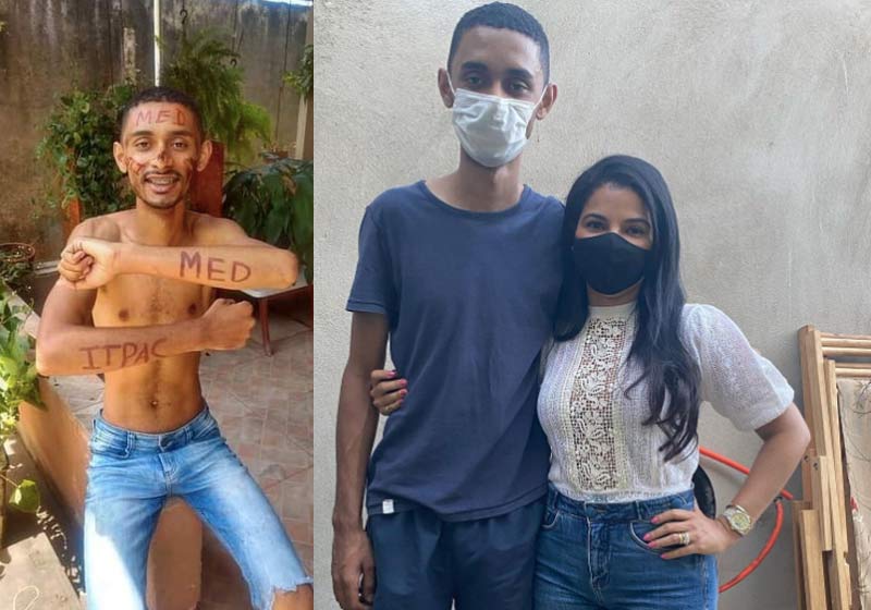 Empresária ajuda jovem aprovado em Medicina a bancar estudos