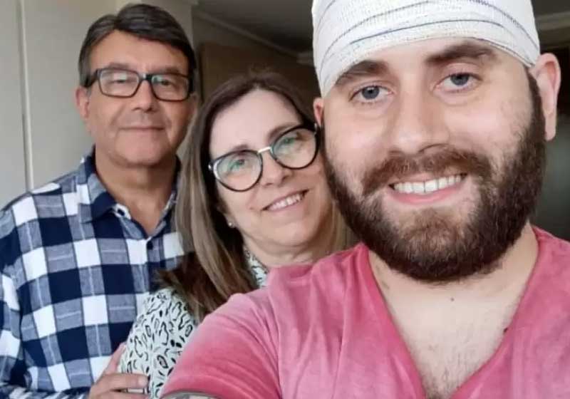 Diego passou a apoiar voluntariamente a vaquinha zika-câncer. - Foto: arquivo pessoal