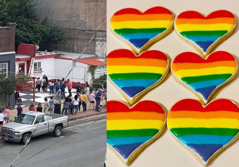 Comunidade faz fila e compra tudo de padaria boicotada após apoio a LGBT