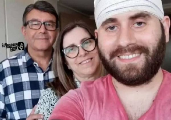 Diego e família - Foto: arquivo pessoal