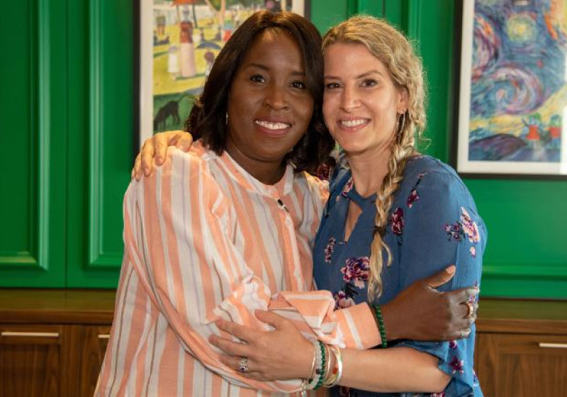 Tia e Susan são amigas há 10 anos. Elas descobriram que podiam salvar o marido, uma da outra. - Foto: arquivo pessoal