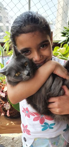 Ela sonha em ser veterinária - Foto: arquivo digital