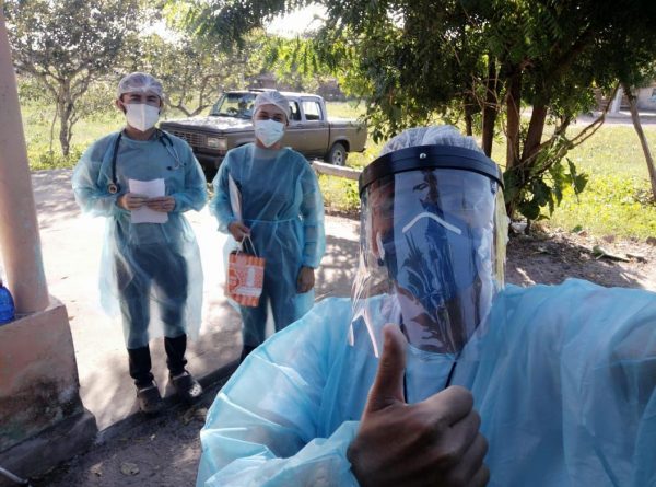 Agentes promovem conscientização - Foto: Divulgação Prefeitura de Barroquinha